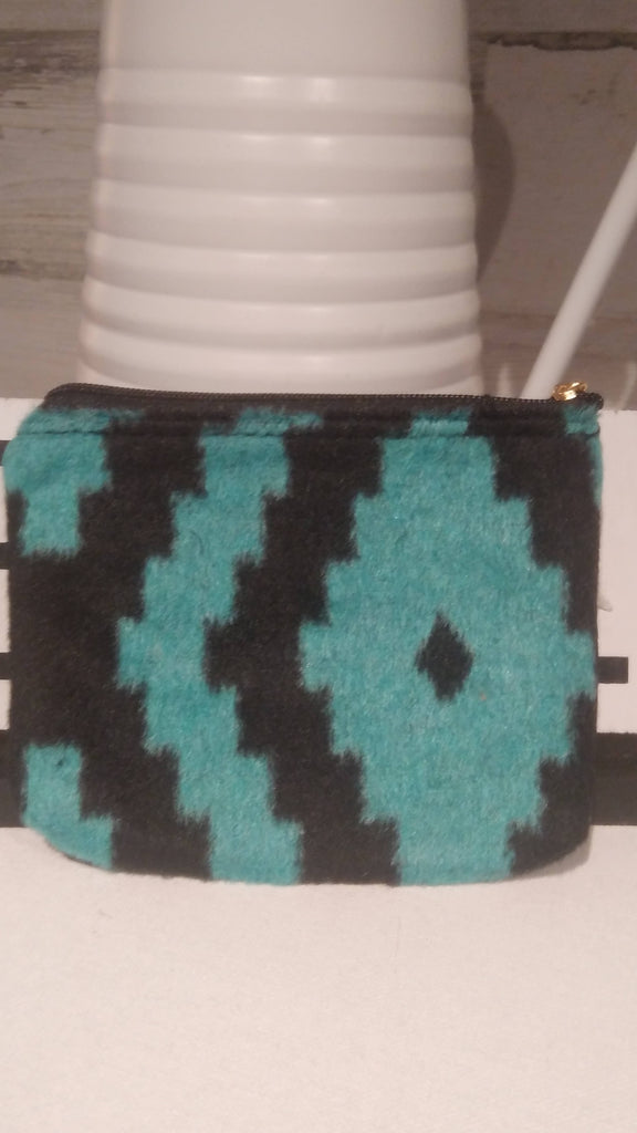 Aztec Print Coin Keychain Pouch *Multiple Colors*